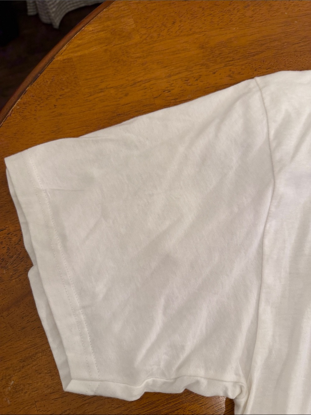 Vans White Short-Sleeve Graphic Logo Tee xxl, spot because haven’t washed, holes - Picture 5 of 10
